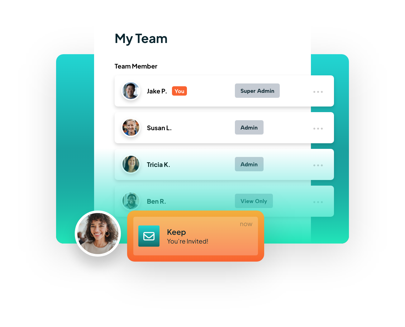 Keep Product Features Team management@2x