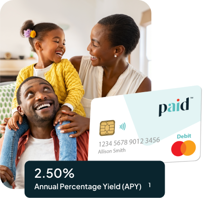 Paid Debit Card 2.50%